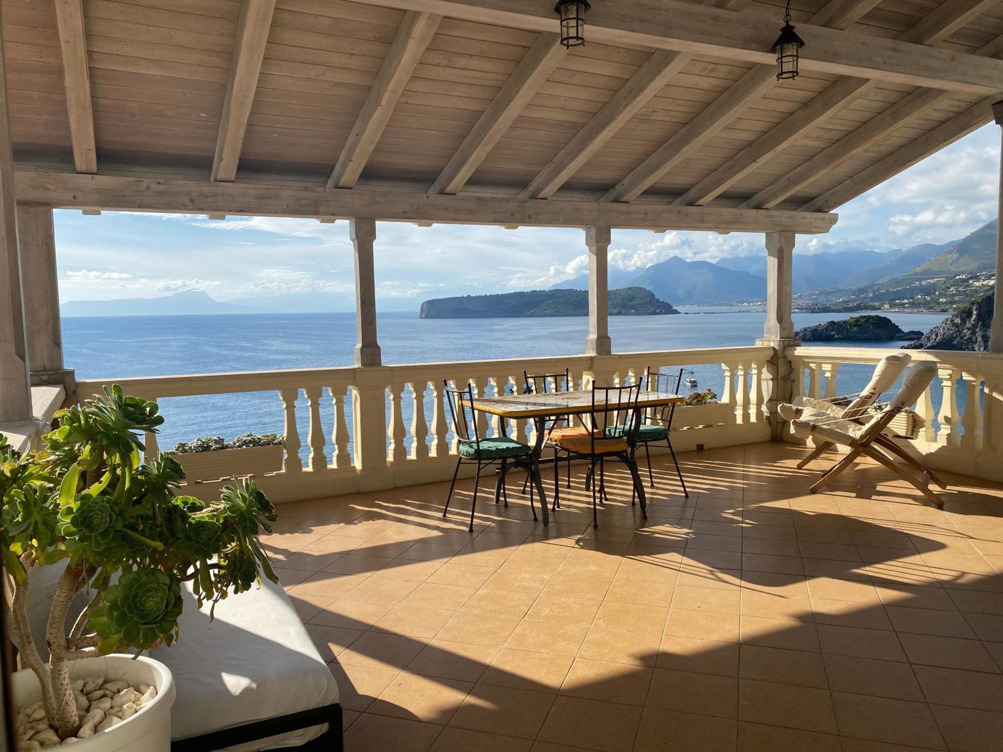 B&B Villa La Petra San Nicola Arcella Rom bilde