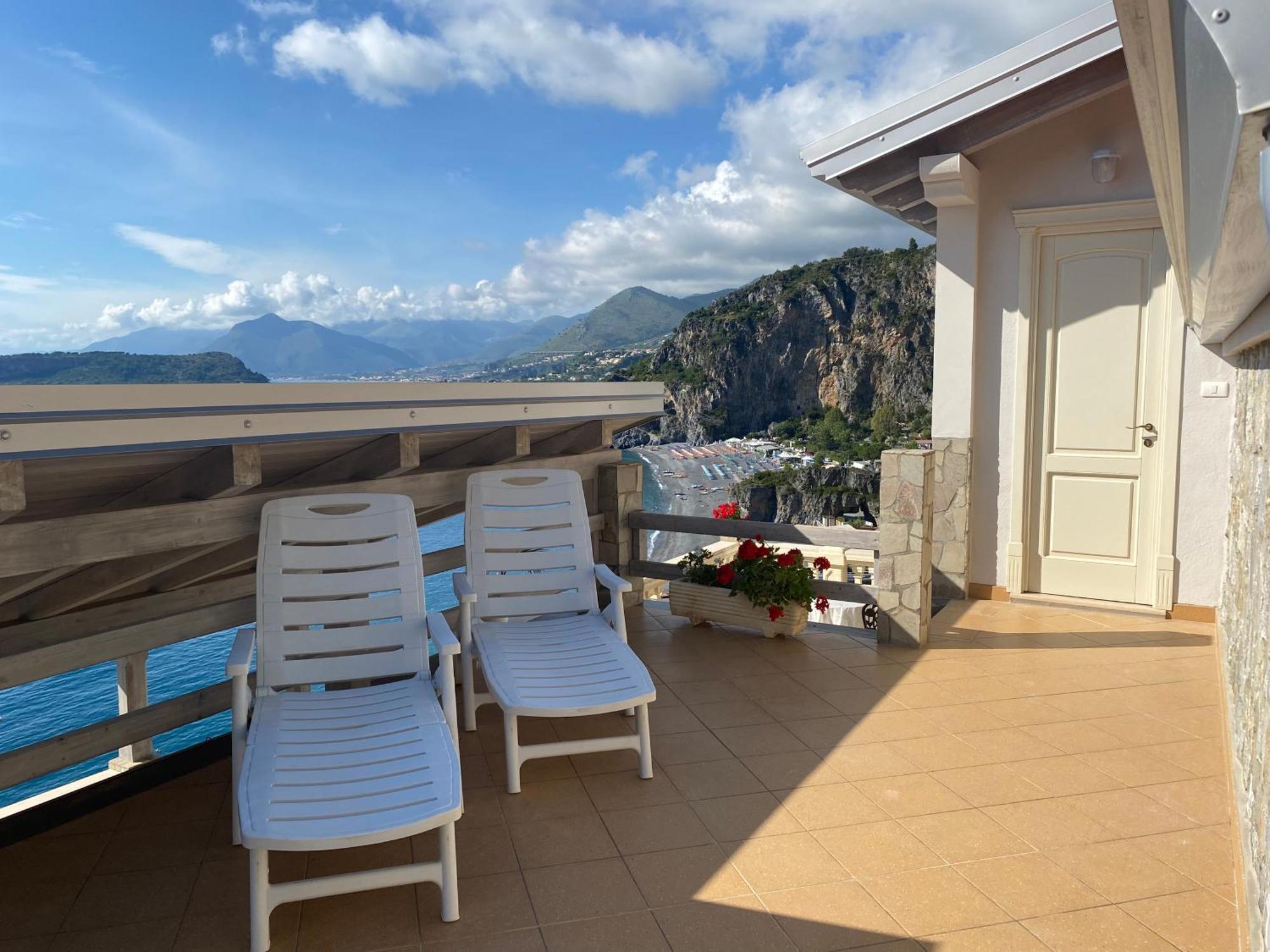 B&B Villa La Petra San Nicola Arcella Rom bilde