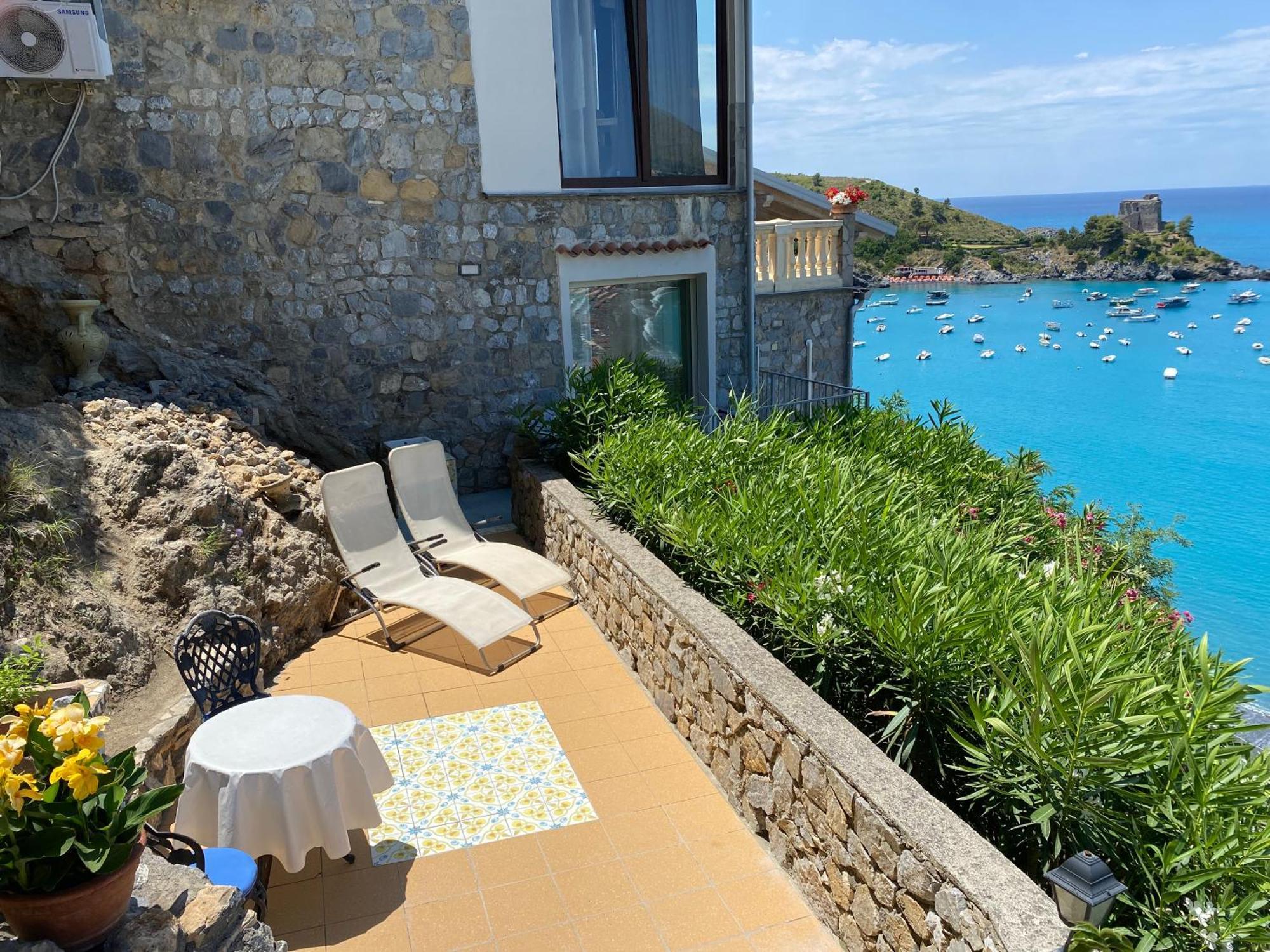 B&B Villa La Petra San Nicola Arcella Rom bilde